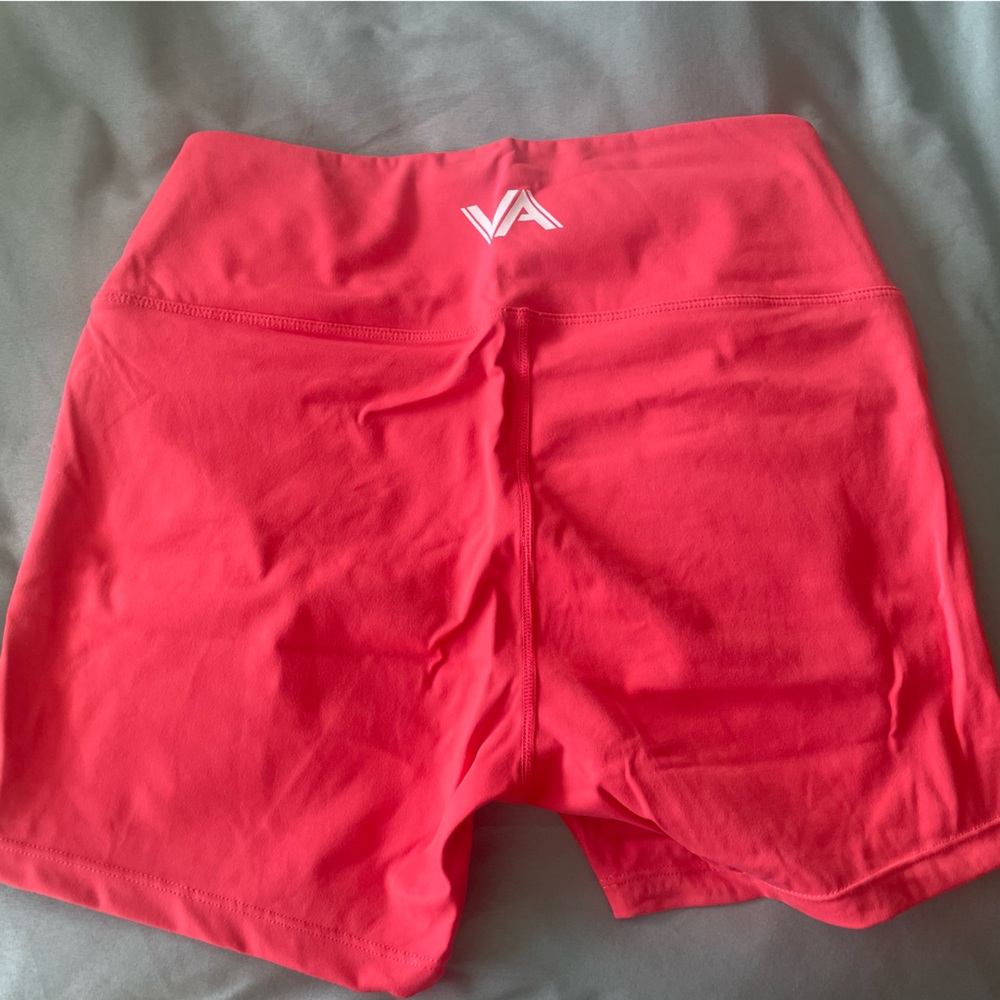 High waisted 4” workout shorts